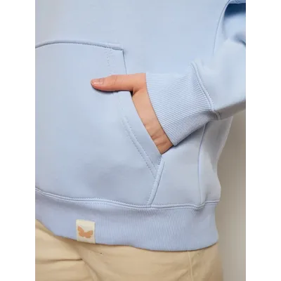 ЖЕНСКОЕ ХУДИ "НЕБЕСНО-ГОЛУБОЕ НАСТРОЕНИЕ"