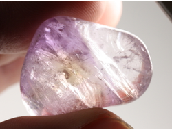 Аметрин, галтовка, Боливия (29*21*17 мм, 15 г) №38337