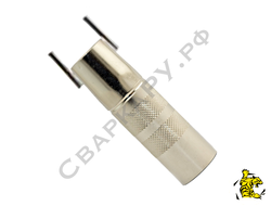 Сопло газовое горелки MIG/MAG Kemppi для MMG22,FE25,MT25 ф14х60.5мм для сварки точкой