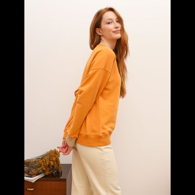 ЖЕНСКИЙ СВИТШОТ "РЫЖАЯ ПАСТЕЛЬ"