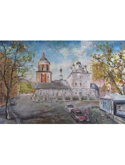 Картина Церковь Иоанна Богослова на Бронной Круглова Светлана