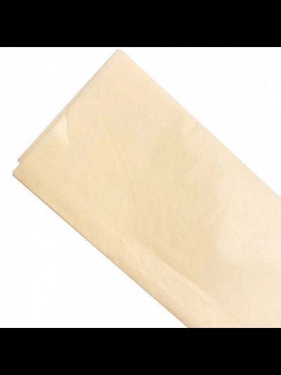 Бумага тишью в листах (10шт., кремовая), 50*66см