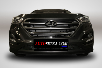 Premium защита радиатора для Hyundai Tucson (2015-2018)
