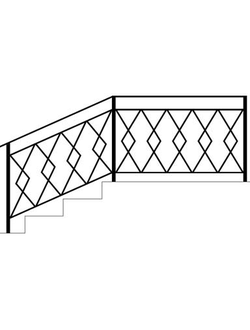 Перила сварные ПС-12