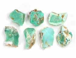 Хризопраз, необработанный образец в ассортименте, Казахстан (20-25 мм, 3-4 г) №28189