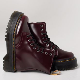 Dr. Martens Jadon Zip Vegan Cherry Red