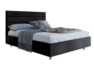 Кровать "Турин" чёрного цвета