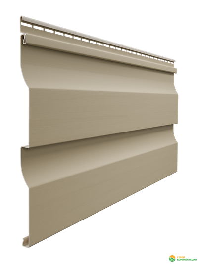 Сайдинг виниловый Docke Premium Корабельный брус D4,5D секвойя 3600х232 мм