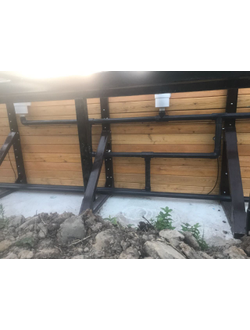 Деревянный бассейн 11,2 х 5,4 м прямоугольный Кристалл большой
