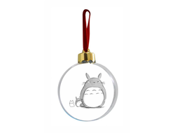 Новогодний ёлочный шар Мой сосед Тоторо, Totoro №3