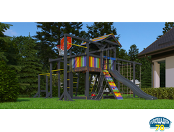 Детская площадка Савушка 2 (BLACK EDITION)