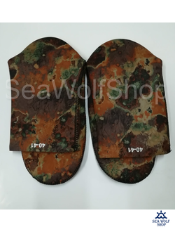 Носки неопреновые 5мм AquaDiscovery "OPEN CELL Duratex Camo" p.40/41