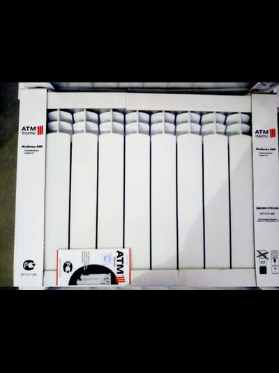 Алюминиевые радиаторы ATM Thermo Moderno 500/80 4 6 8 10 12 секций
