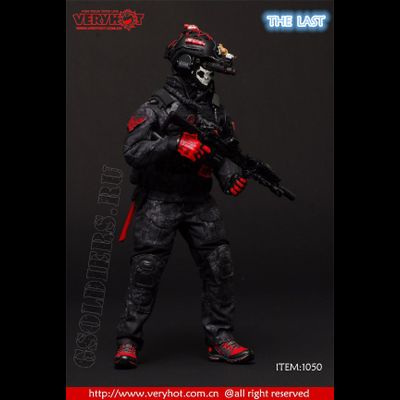 КОМПЛЕКТ ЭКИПИРОВКИ 1/6 (1050) -VERYHOT (БЕЗ ТЕЛА И ГОЛОВЫ)