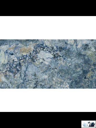 Керамогранит Fusure Ceramic SS12016 60х120 см голубой глянцевый