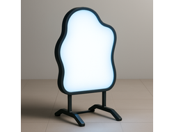 световой штендер с подсветкой, рекламная конструкция с подсвеченным полем, изготовление и монтаж RA8