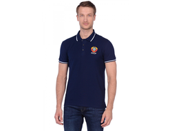 Поло мужское с символикой СССР 65PM-RR-1783 (Синий)