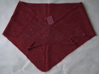 Шарф Vizio 6943 ST бордовый