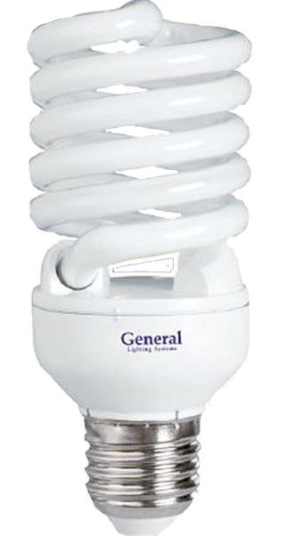 Энергосберегающая лампа General GSPN 15E27 15w E27 6500K