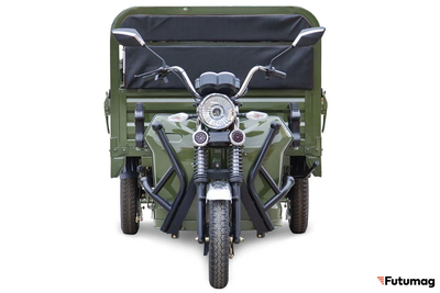 Грузовой электротрицикл Rutrike D4 NEXT 1800 72V1500W зеленый