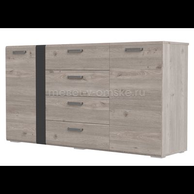 ЗБР001 Комод Бриз с дверками. Размер: 1500х822х410