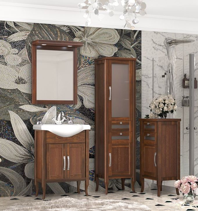 Мебель для ванной Opadiris Мираж 65 светлый орех