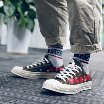 Converse play khaki best sale