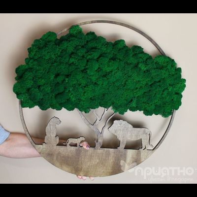 ЖИВАЯ ЭКО-КАРТИНА 1019