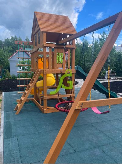 Детская площадка IgraGrad Шато с трубой (Домик)