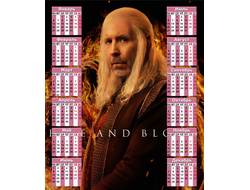 Календари Дом Дракона, House of the Dragon