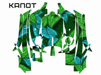 Наклейки для квадроцикла YAMAHA GRIZZLY 2007-2014 годов #9640