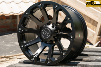Комплект дисков R17 9,0J ET+20 5*150 Black Rhino Sidewinder Черный матовый (R596)