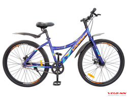 Велосипед 27.5" VARMA DENALI 700D  1 ск. (синий)(Сделано в России)