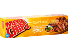 МЕГАЧИПС чипсы со вкусом Курицы, в упаковке 100 гр.