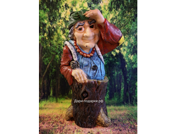 БАБА ЯГА Модница с бусами 58*26*25см  5кг  полистоун Россия 4549/012310*