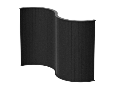 Перегородка радиальная S-образная