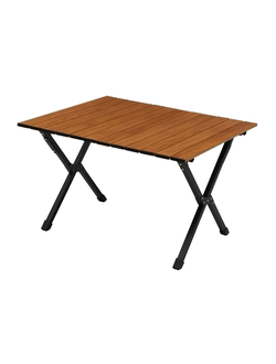 Стол туристический алюминиевый #НВА-1009-06 (разложенный/ транспорт. размер: 90х60х45/ 90х16х18 см)