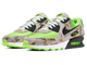 мужские разноцветные кроссовки Nike Air Max 90 'Green Camo' CW4039-300