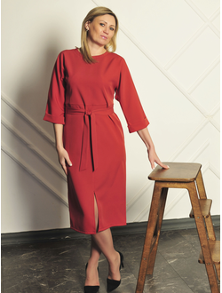 Платье: 622-0324 кирпичный