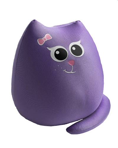 Игрушка-антистресс "Кошечка Сирень"