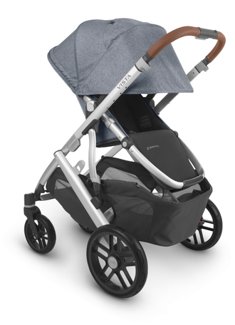 Коляска 3в1 UPPABaby Vista V2 Gregory Голубой Меланж