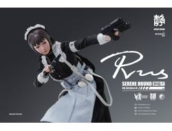 Боевая горничная Rus из отряда "CerBeRus" - КОЛЛЕКЦИОННАЯ ФИГУРКА 1/6 Be Serene Hound Troop (501S614-R) - I8 Toys