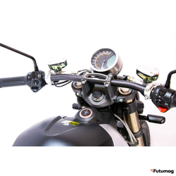 Электромотоцикл Super Soco TC Max (Спицованные диски) Желто-черный