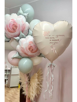 Композиция шаров Розы