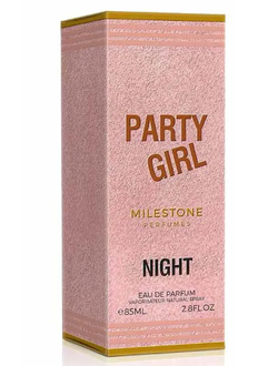 Парфюмерная вода Milestone Party Girl Night, 85 мл