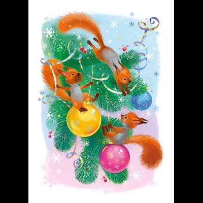 D0580 Весёлые бельчата