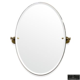 TW Harmony 021, вращающееся зеркало овальное 56*8*h66, цвет держателя: бронза