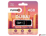 Флешка FUMIKO DUBAI 4GB черная USB 2.0.