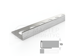 ПРОФИЛЬ ОКАНТОВОЧНЫЙ ПК 01-15НС.2700.001 МАТОВЫЙ