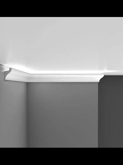Плинтус потолочный под подсветку DECOMASTER D506 ДМ (50*32*2000 мм)